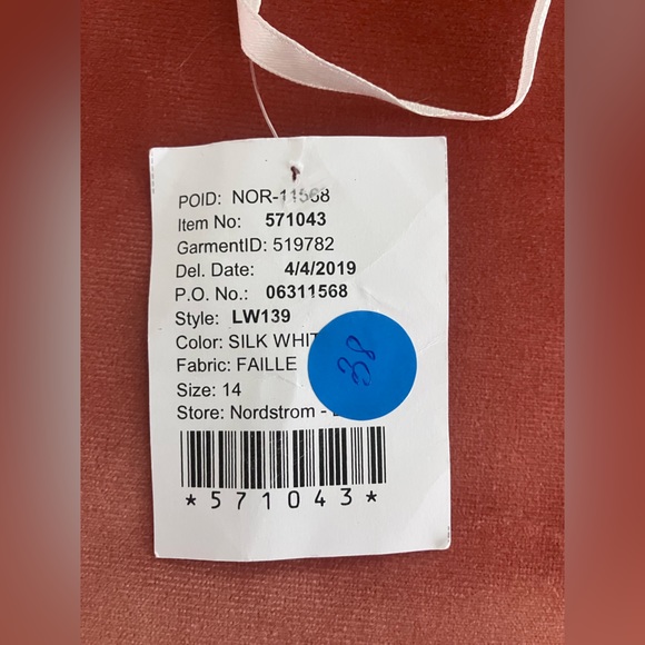 Amsale Faille Midi Column Sheath Dress - LW139 - Picture 9 of 16